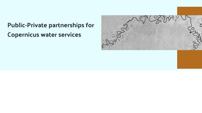 Public-Private partnerships for Copernicus water services