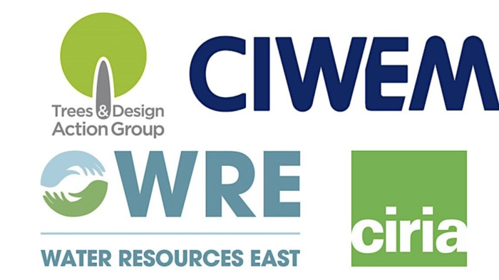 Trees & Design Action Group, CIWEM, WRE WATER RESOURCES EAST, ciria