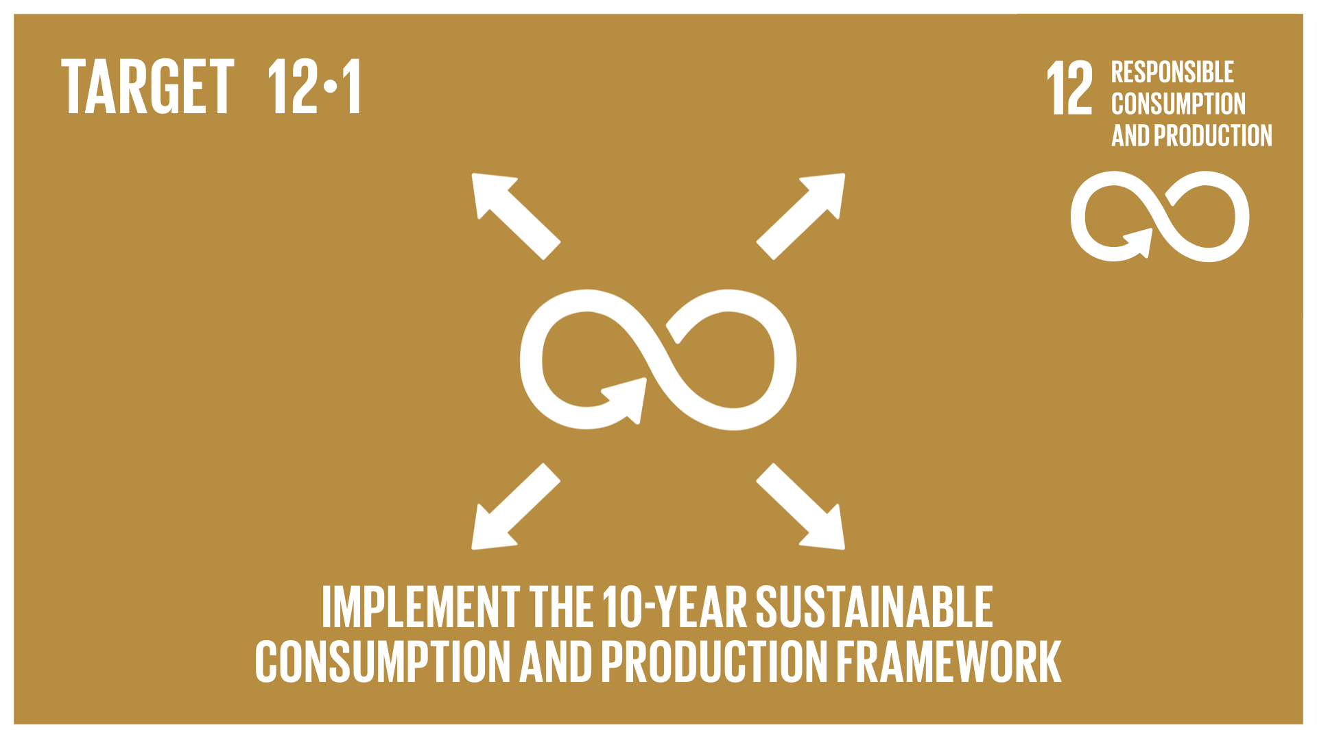 Graphic displaying the development of the 10-year sustainable consumption and production framework 