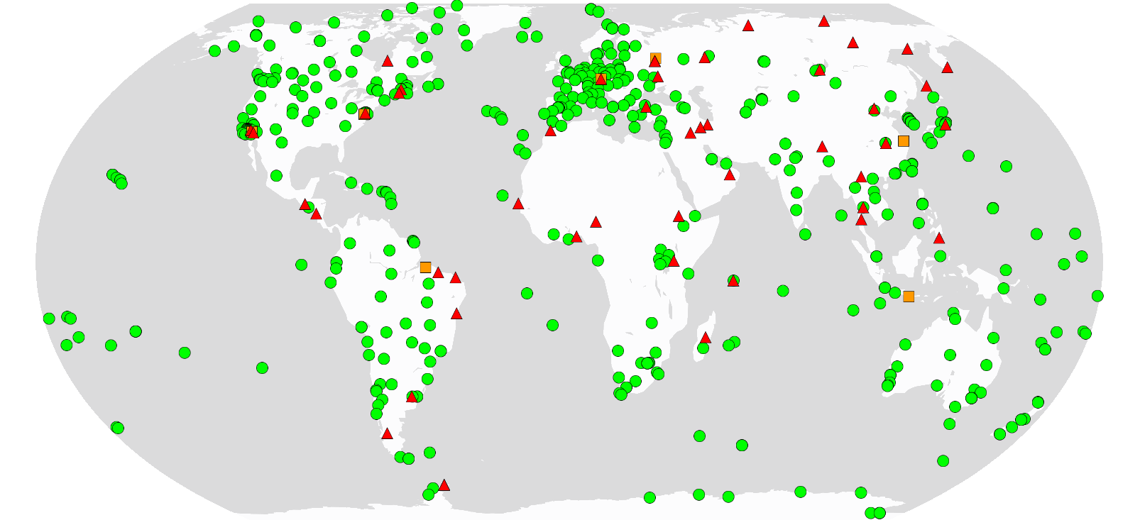IGS network worldwide