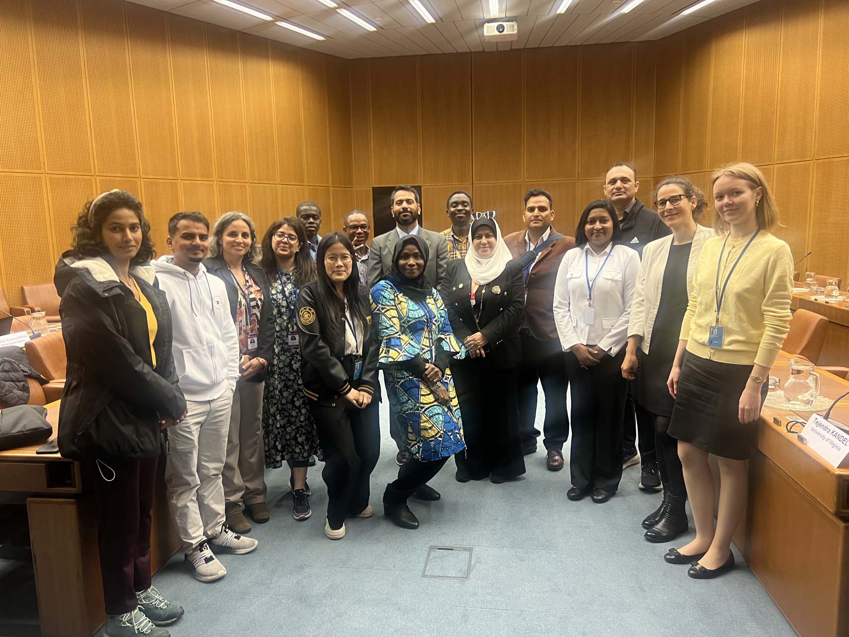 Group photo of the participants of the Fifth space4Water Stakeholder Meeting