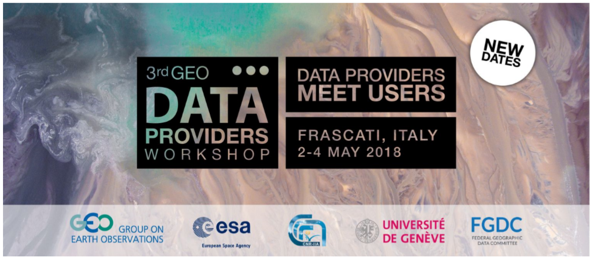 3rd GEO Data Providers Workshop