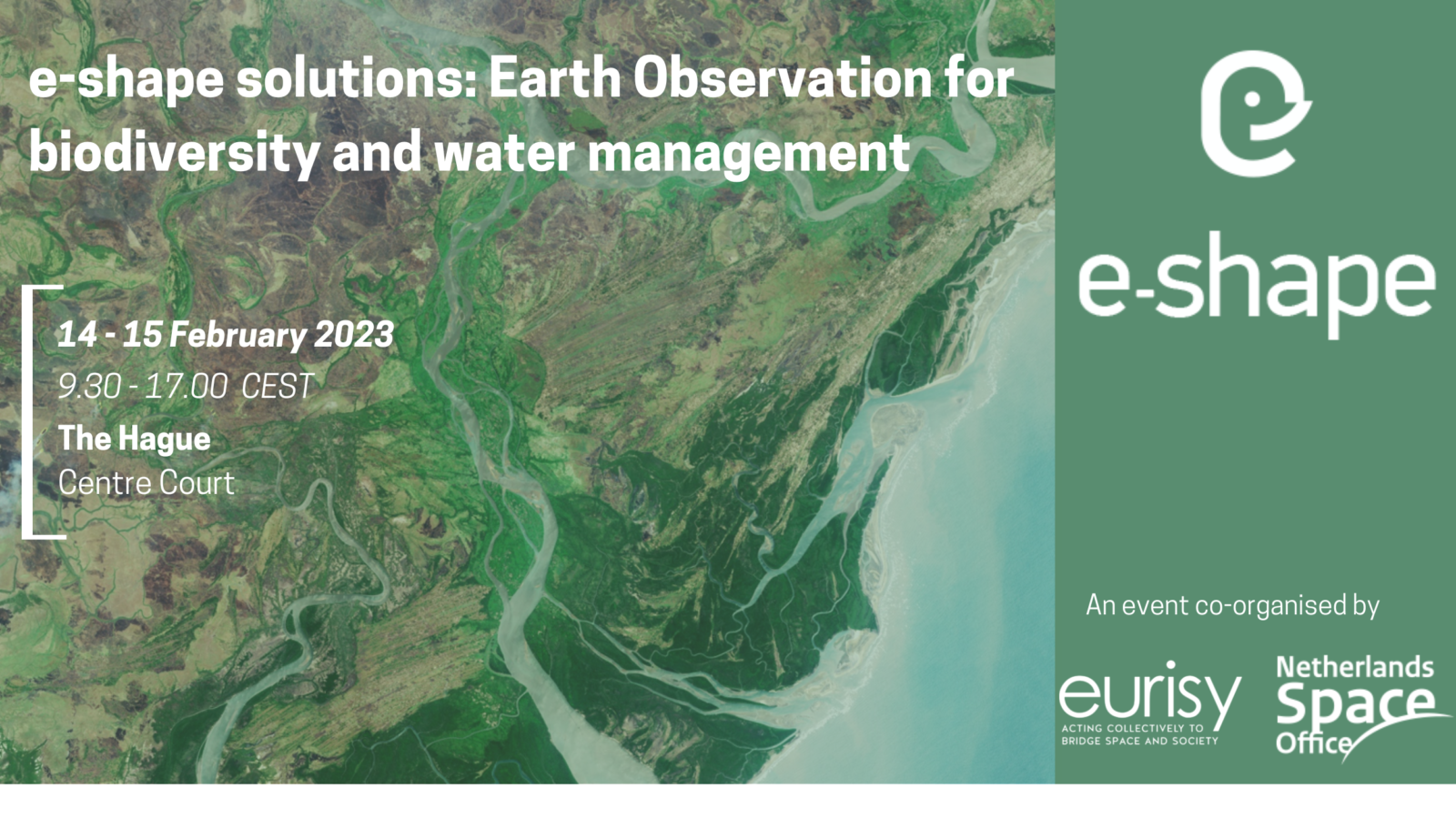 e-shape solutions: Earth Observation for biodiversity and water management (Workshop)
