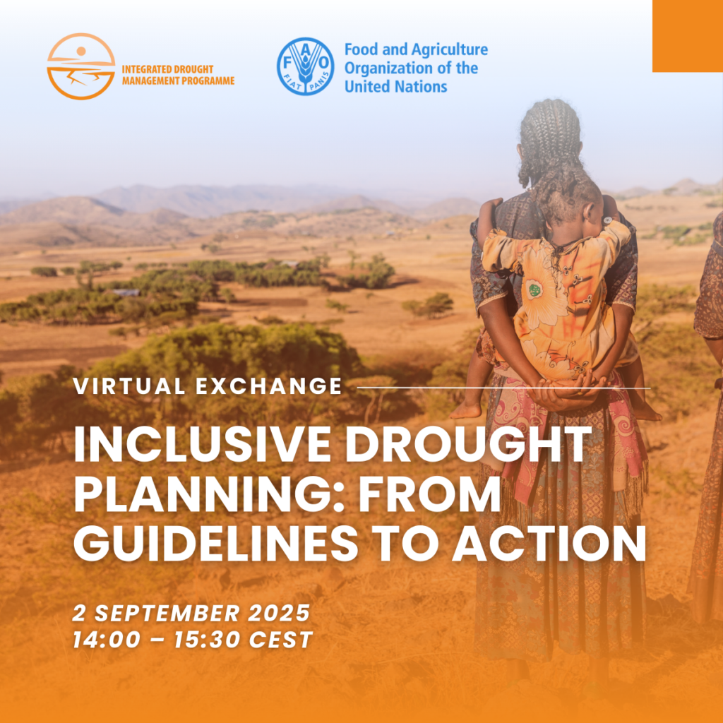 Virtual exchange: Inclusive drought planning