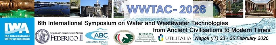 6th IWA International Symposium on Water, Wastewater and Environment in Ancient Civilizations