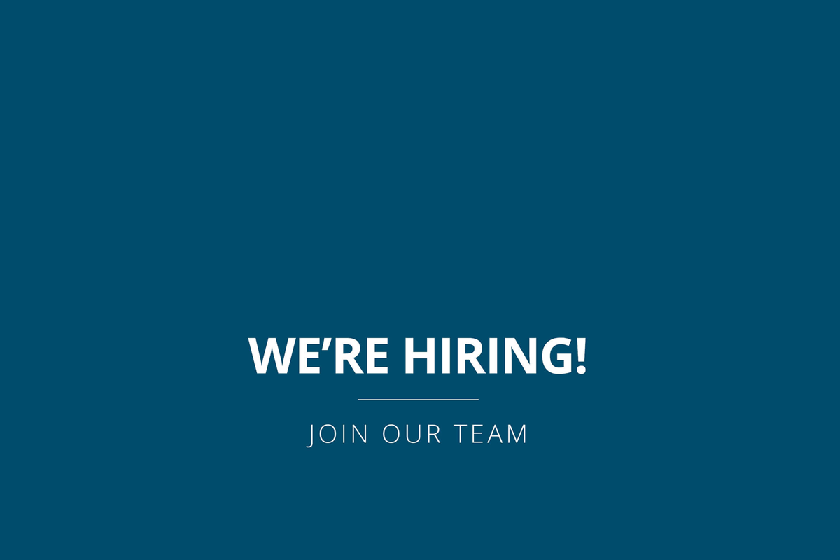 we are hiring