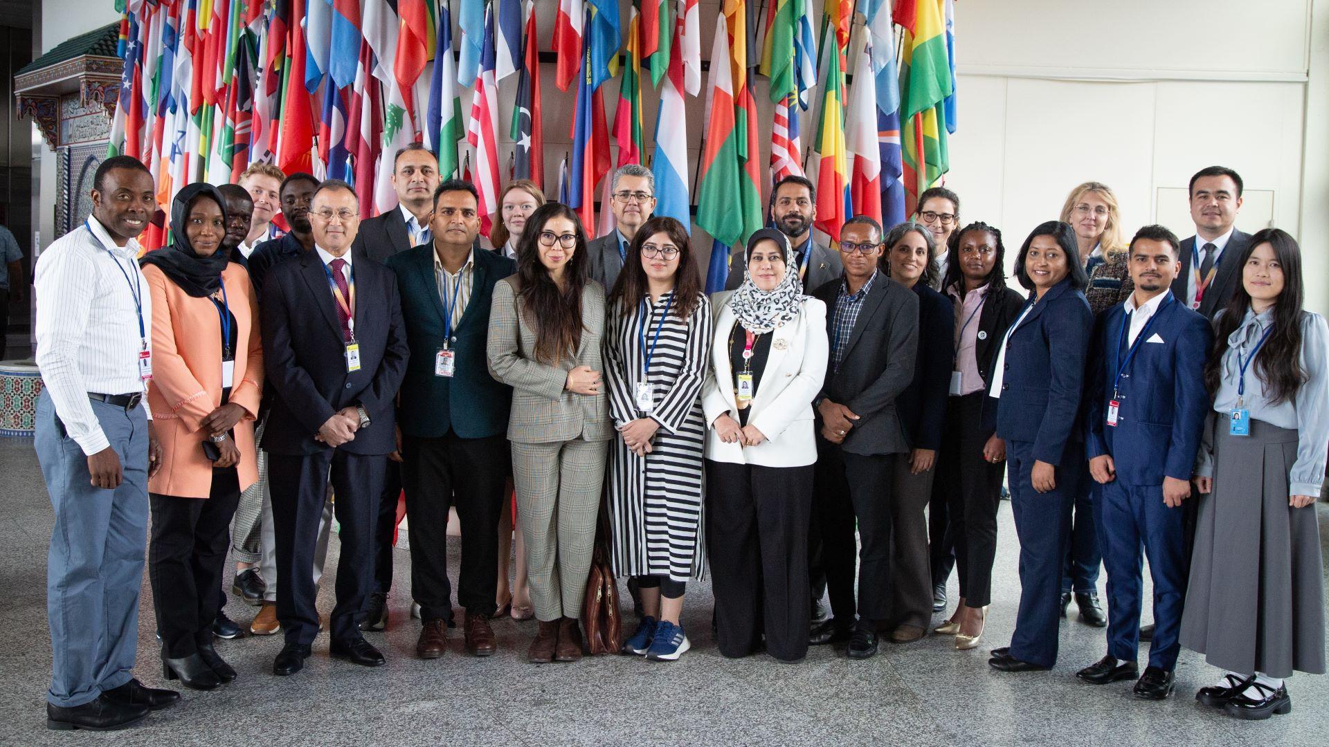 Group photo taken at the event